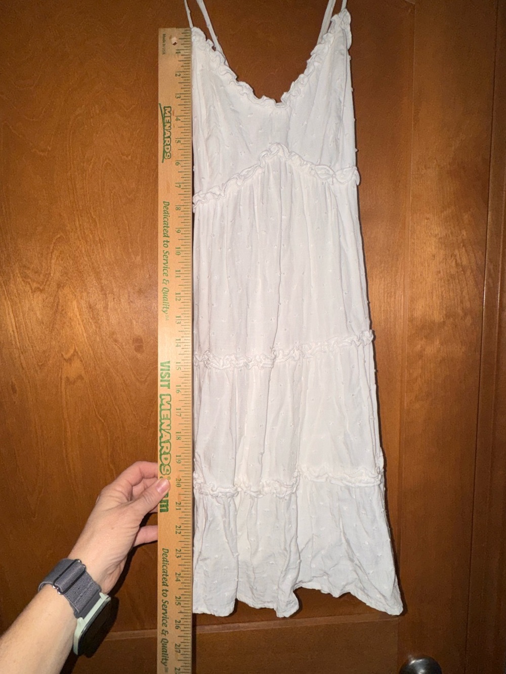 Hollister vneck dress S cross back straps  fairy cottagecore euro summer wedding